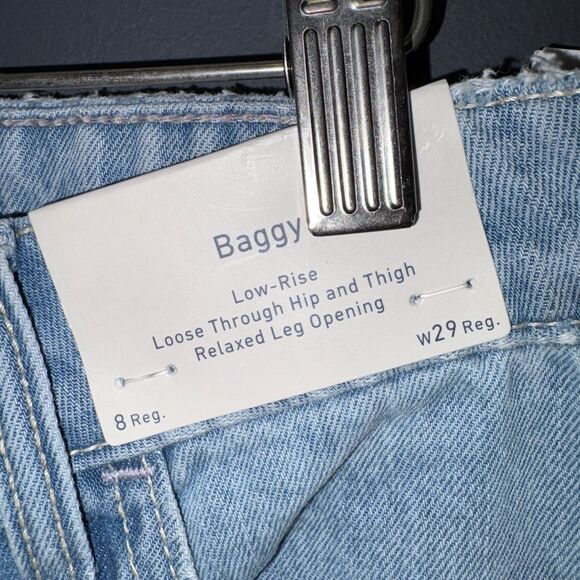 Light Blue Women's Jeans - Picture 6 of 9